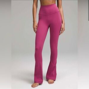 Lululemon Align High Rise Mini Flare Legging Nulu Washed Mauve